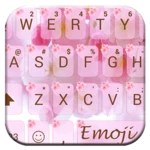 theme love cherry for emoji keyboard android application logo